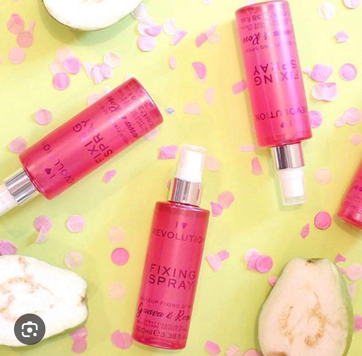 I Heart Revolution Fixing Spray Guava & Rose - Spray Fissante per Trucco 100ml Mantieni il Trucco in Posizione Tutto il Giorno !!