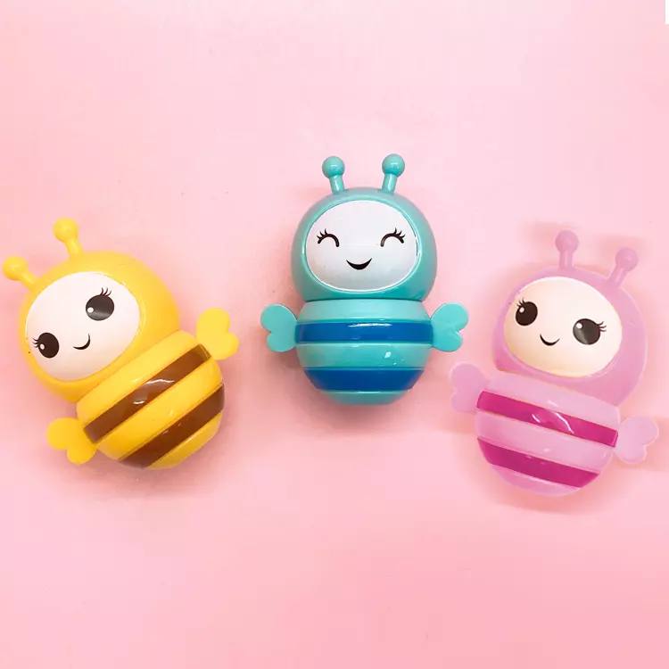 balsamo labbra little bear fragola 5g con bee lip balm face complex bubblegum vari animaletti disponibili