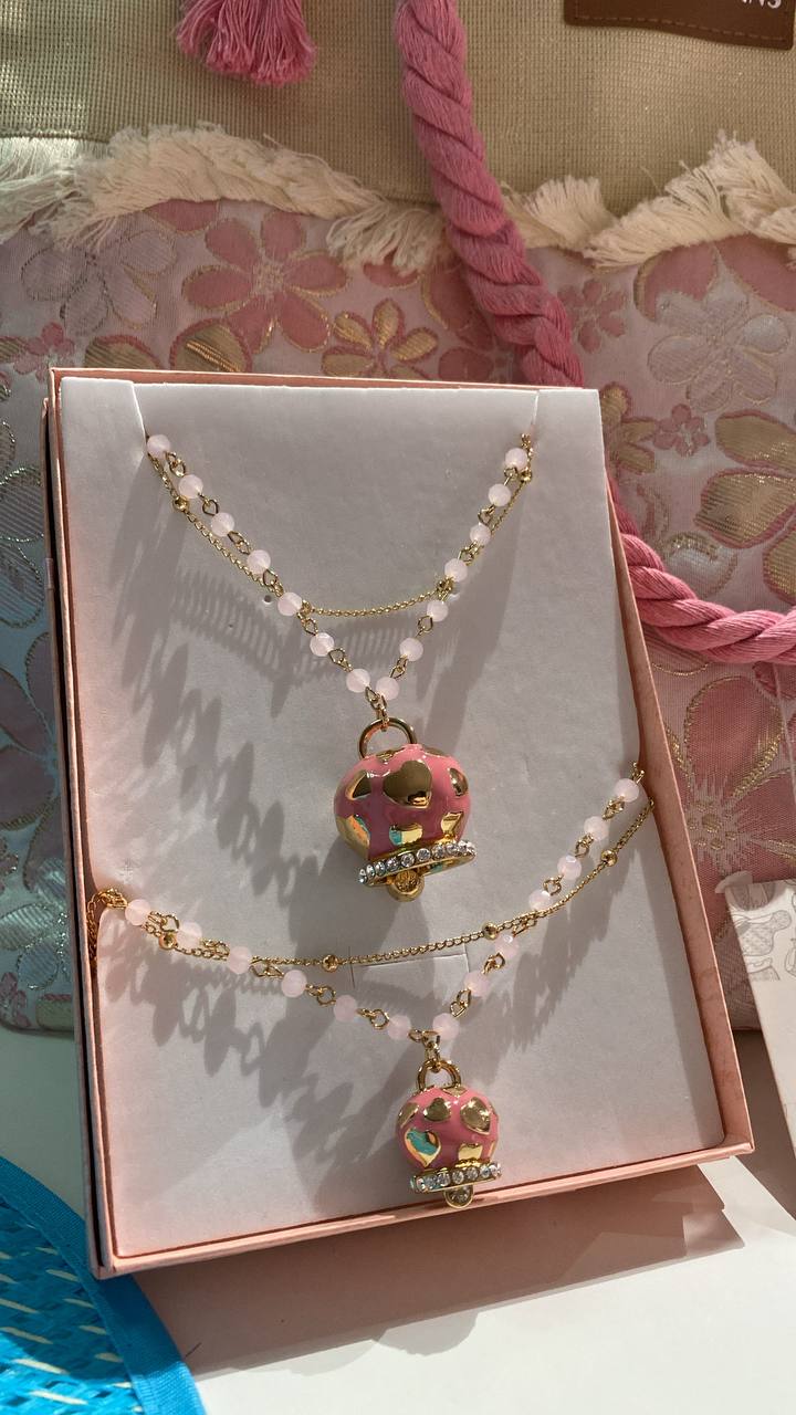 Collana più bracciale stile capri