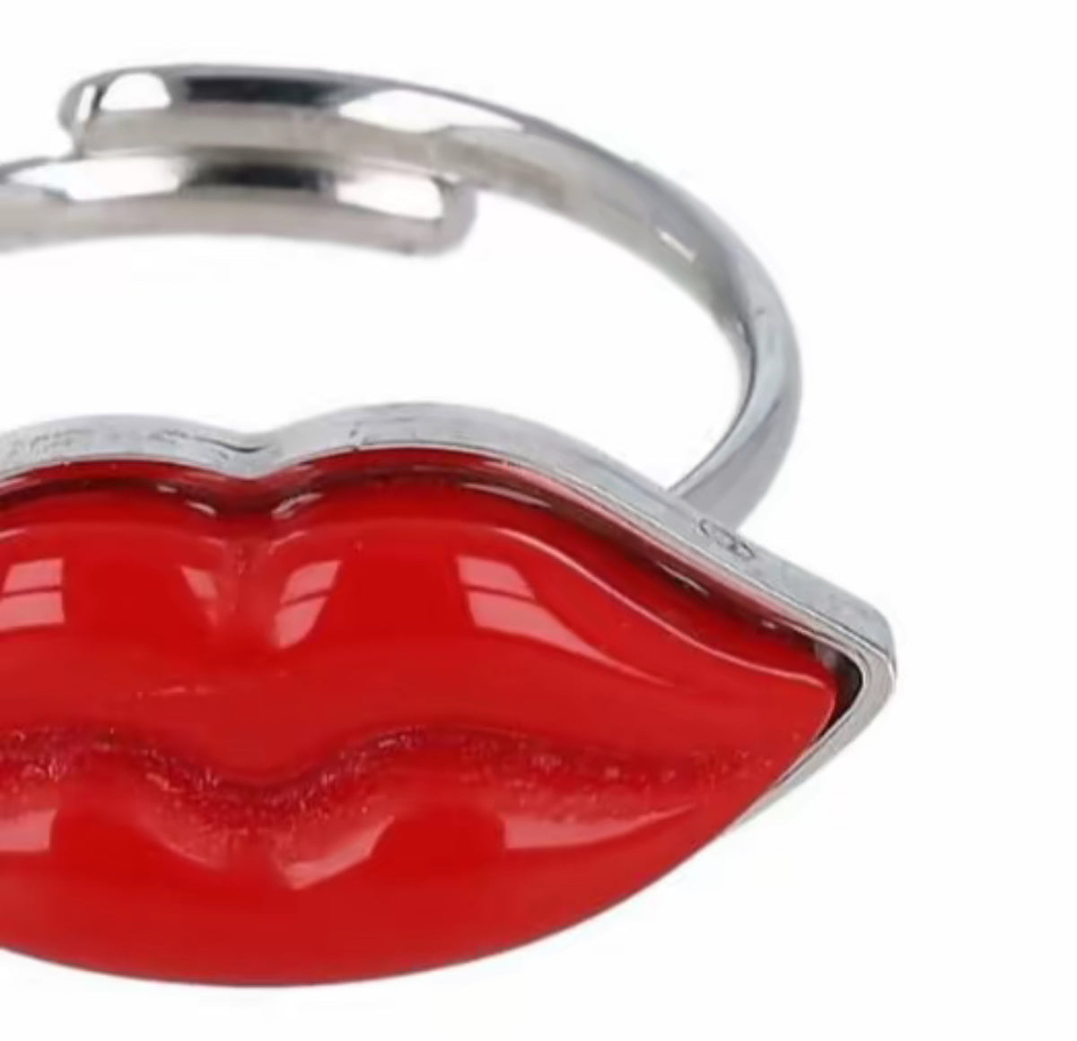 Anello bocca lolita in acciaio inossidabile super venduto
