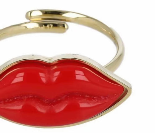 Anello bocca lolita in acciaio inossidabile super venduto