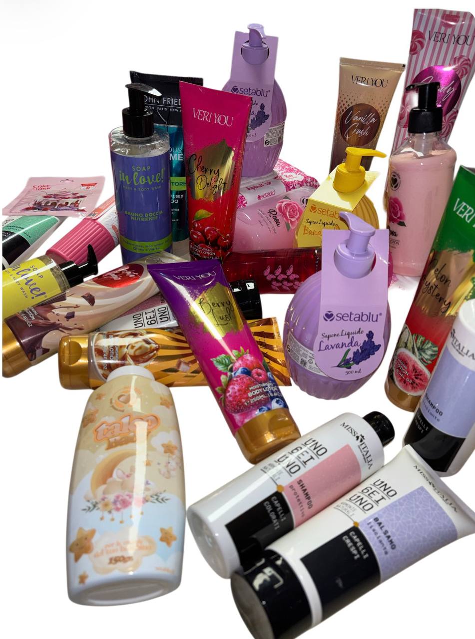 Box Beauty Routine 8 pezzi tra saponi shampoo balsamo creme e tanto altro fidati delle nostre mistery box per le tue giornate di benessere e profumo La Routine che Profuma di Felicità 💖