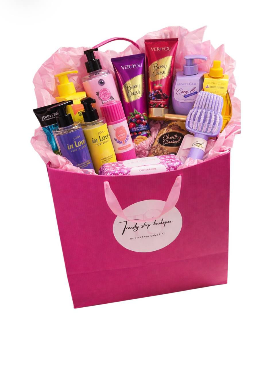 Box Beauty Routine 8 pezzi tra saponi shampoo balsamo creme e tanto altro fidati delle nostre mistery box per le tue giornate di benessere e profumo La Routine che Profuma di Felicità 💖