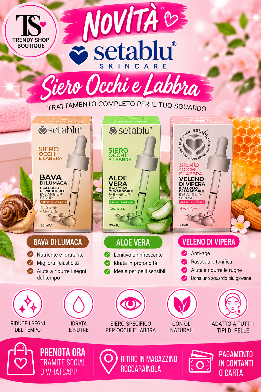 SETA BLU SIERO LABBRA E OCCHI