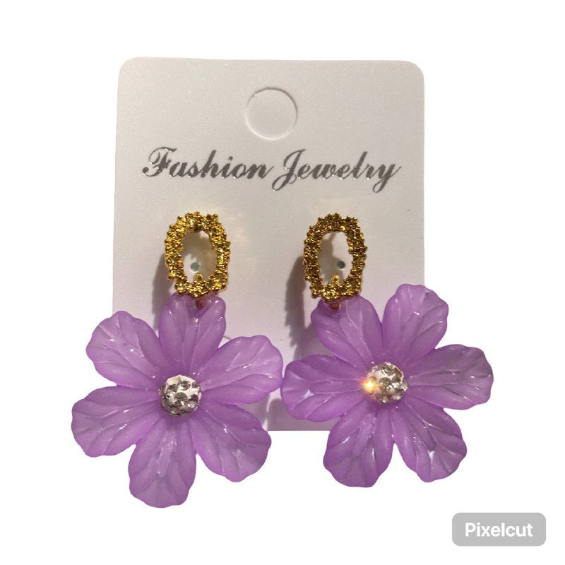 Orecchini Fleur - Belli e Colorati - Fashion Jewelry in vari colori per un look stiloso