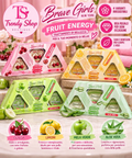 Brave Girls Fruit Energy nelle versioni Ciliegia, Limone, Mela Verde e Aloe Vera