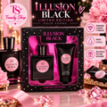 Illusion Black Limited Edition – Cofanetto donna profumo e crema corpo