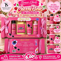 Set regalo Cherry Pink Brave Girls con gel doccia, lozione corpo e crema mani da 100 ml e sapone da 100 g, a 6 euro.