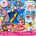 Cofanetto Paw Patrol Naturaverde Kids con gel doccia 250 ml, shampoo 250 ml e braccialetto slap, a 7 euro.