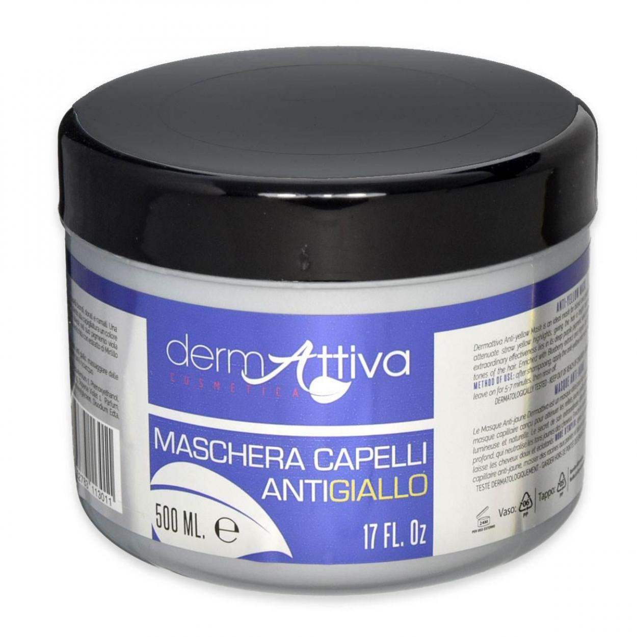 DERMATTIVA MASCHERA CAPELLI ANTIGIALLO 500ml