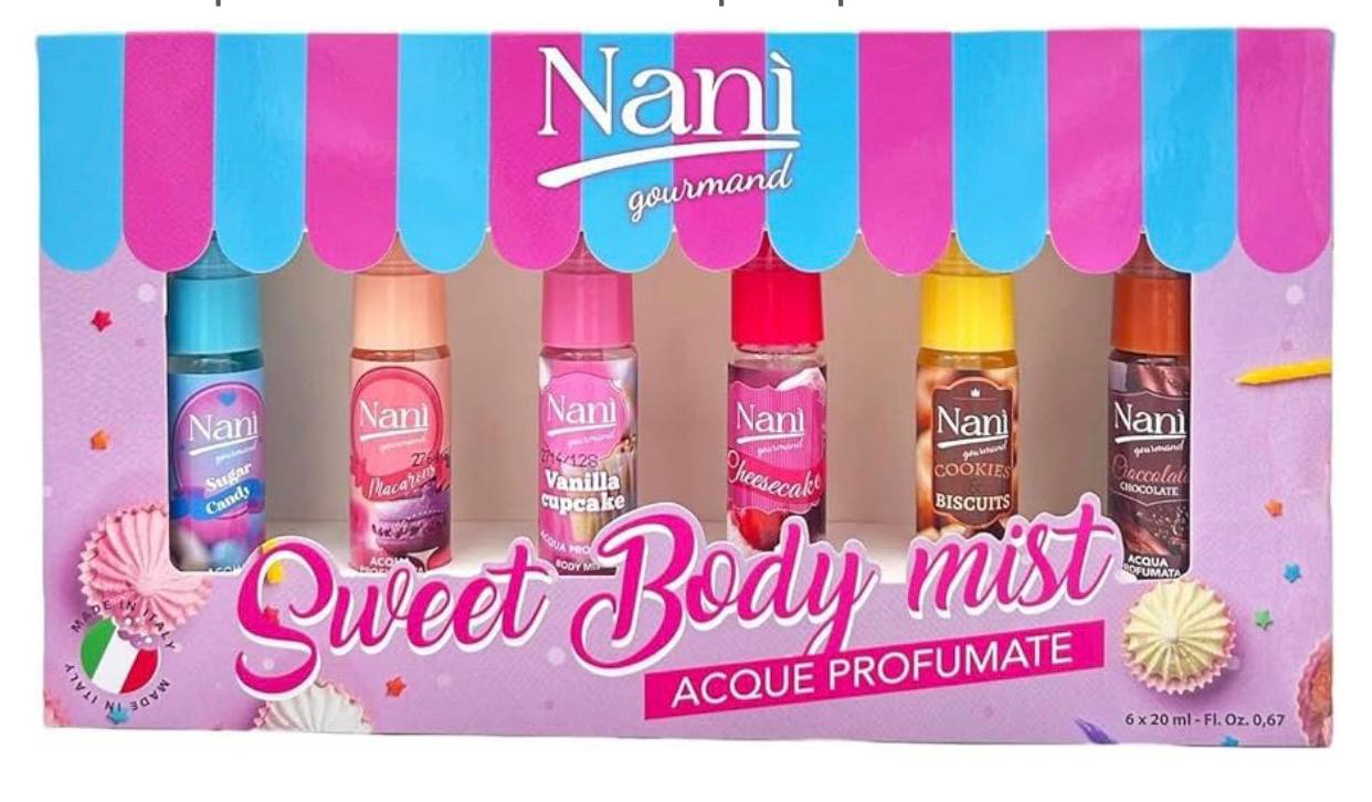 SET ACQUE PROFUMATE DELLA NANI A SOLI 7,50€  comprende 6 acque profumate  IDEA REGALO 🩷