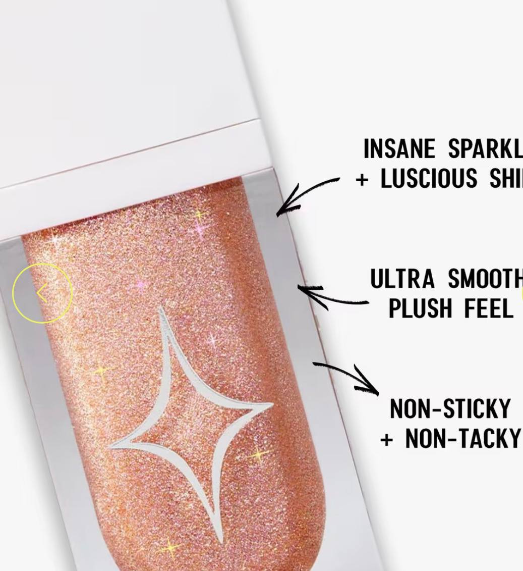 HALF MAGIC DRIP GLITTER LIPGLOSS