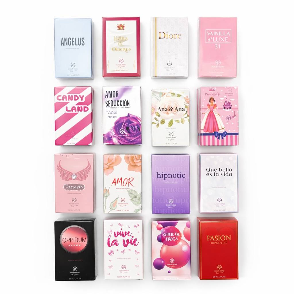 Luxury Box 8 profumi fragranze iconiche sia per lei che per lui da 100ml scatolate