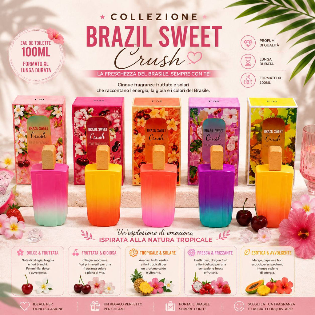 brazil sweet  crush profumo donna 100ml