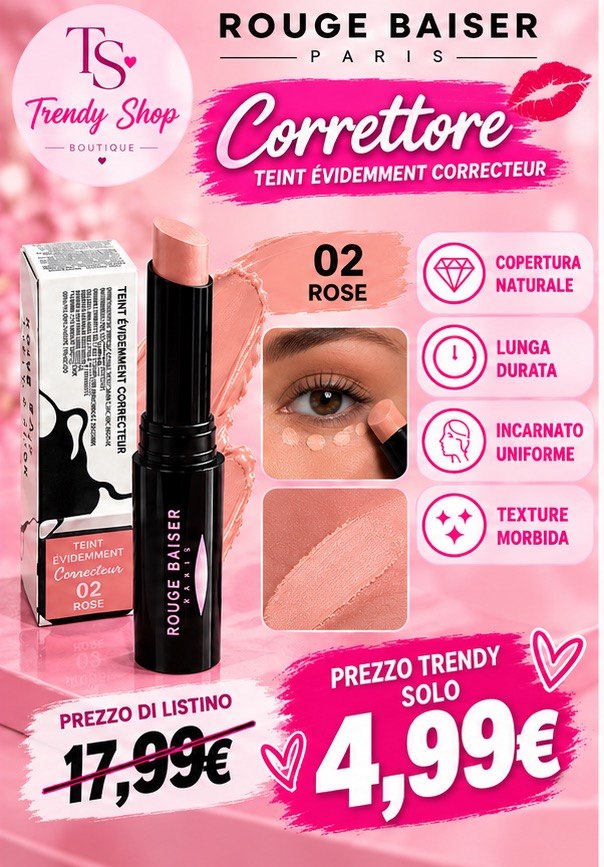 Correttore Teint Évidemment Correcteur Rouge Baiser Paris