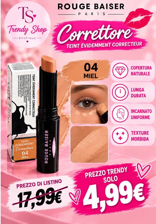 Correttore Teint Évidemment Correcteur Rouge Baiser Paris