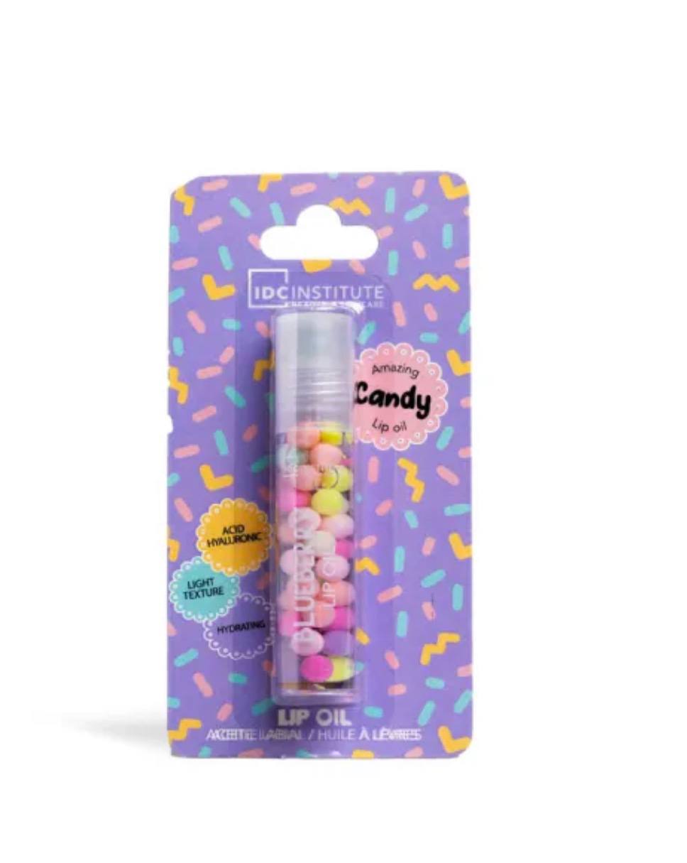 Candy Lip Oil di IDC Institute, un olio per labbra idratante e lucido.