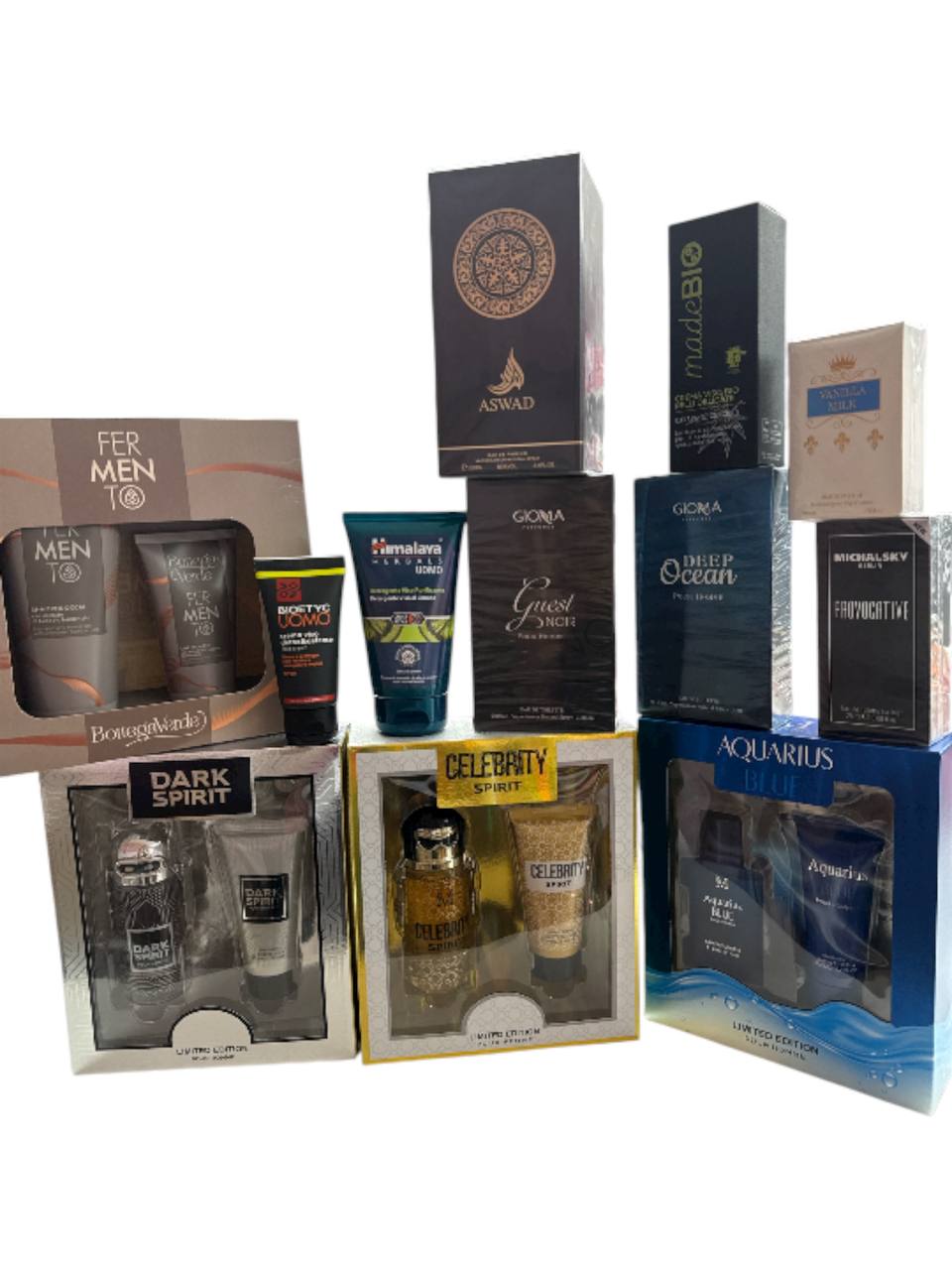 MISTERY BOX da  uomo set profumi - tante confezioni profumo creme profumi da 100ml  e tanto altro...