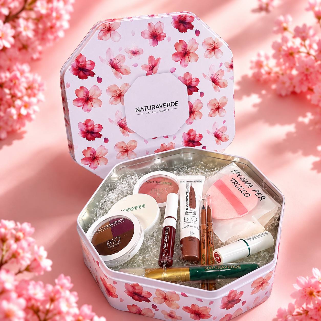 Cofanetto Make-up Naturaverde Bio – Idea Regalo Floreale