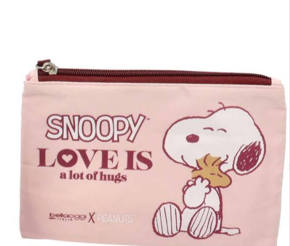 Bellaoggi  SNOOPY POCHETTE + PALETTE ILLUMINANTE+ PENNELLO