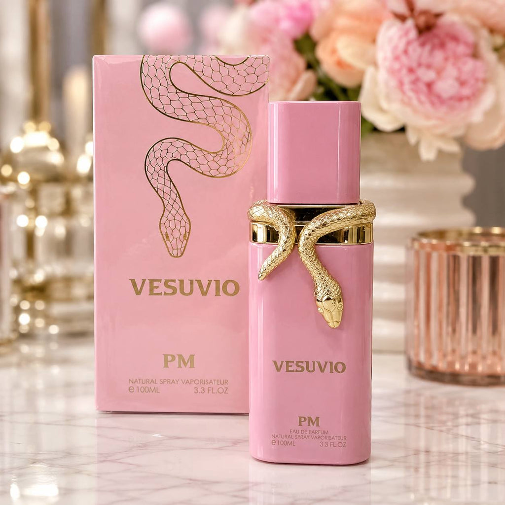 Profumo VESUVIO PM 100 ml – Eau de Parfum Unisex | Flacone con Dettaglio Serpente