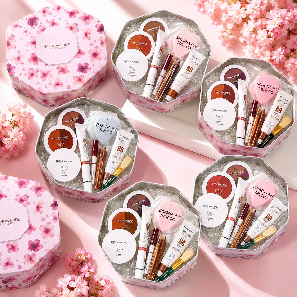 Cofanetto Make-up Naturaverde Bio – Idea Regalo Floreale