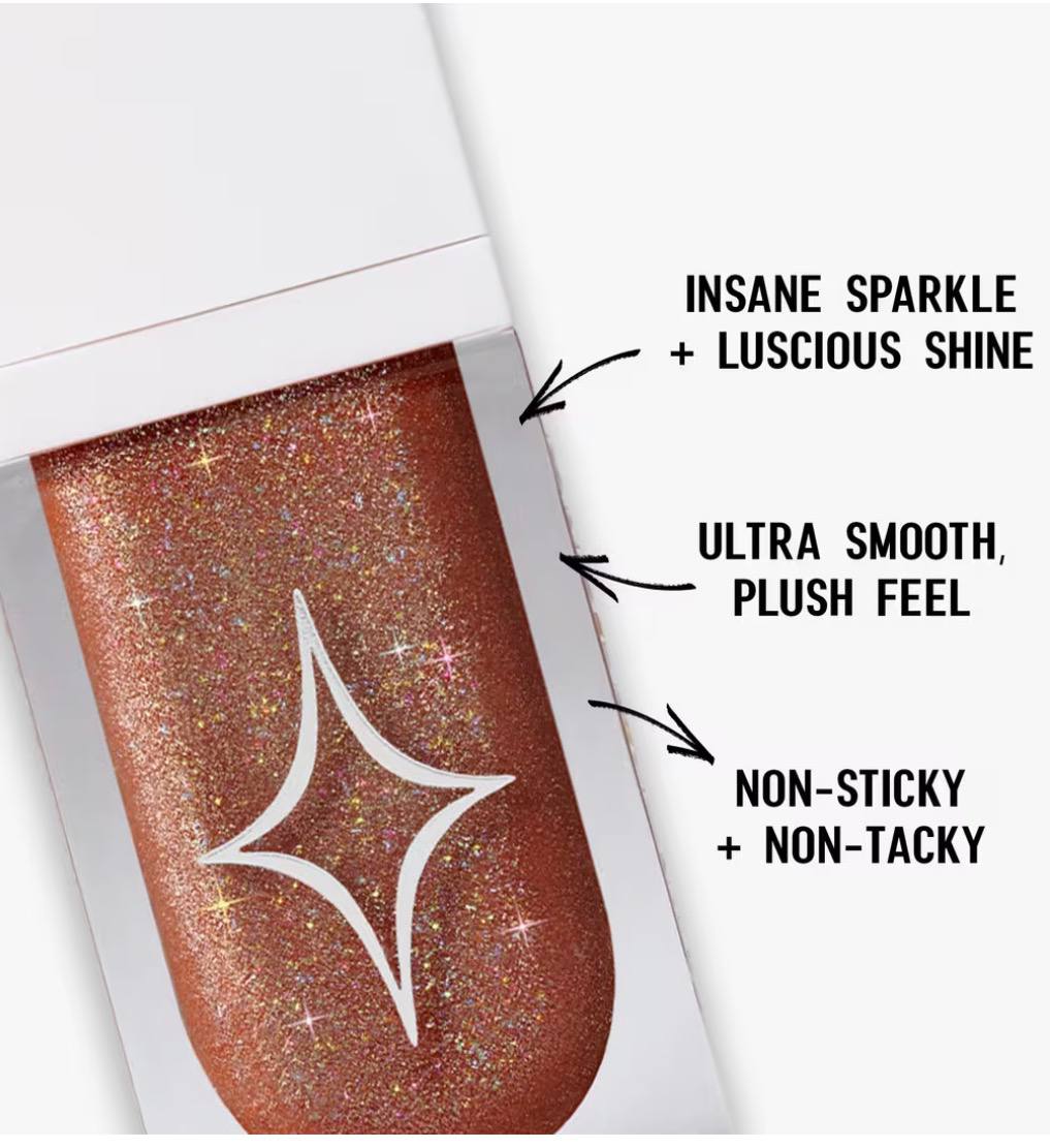 HALF MAGIC DRIP GLITTER LIPGLOSS