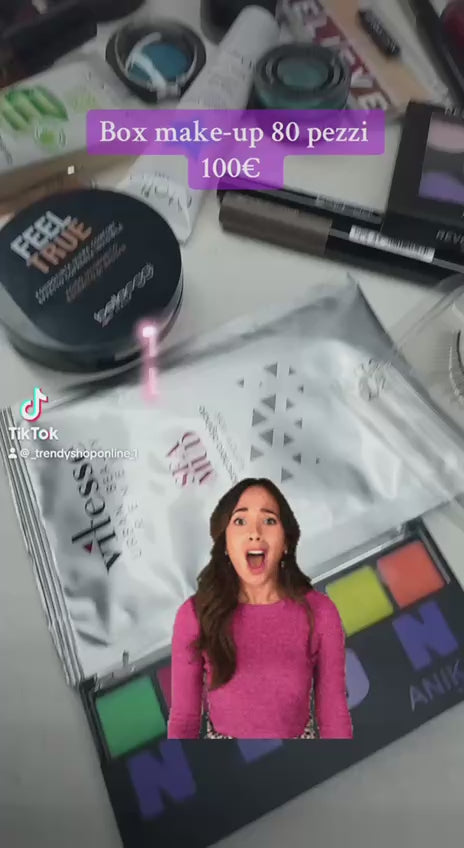 Mystery Box Make-Up 🌸 100€ - 80 PEZZI DI MAKE-UP Cosmetici Sorpresa di Lusso | Trendy Shop